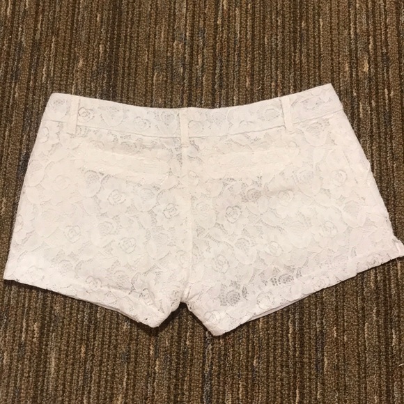Charlotte Russe white lace shorts! - Picture 3 of 4